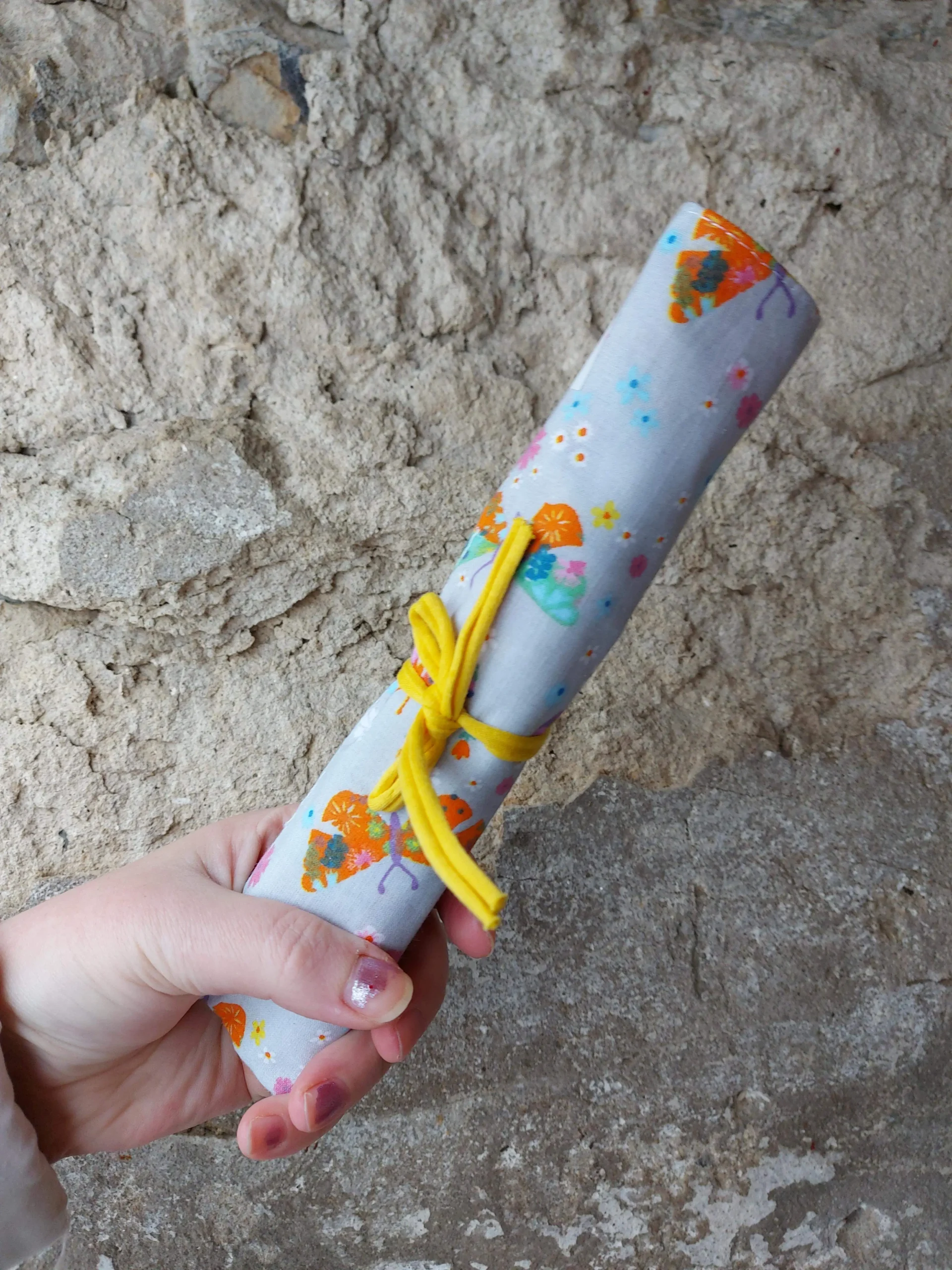 Organizér na hyg. potreby/príbor - motýlikový