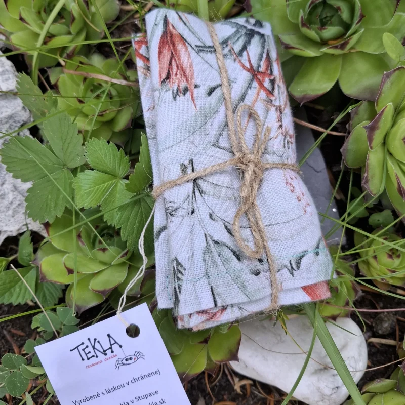 Ľanová utierka na riad