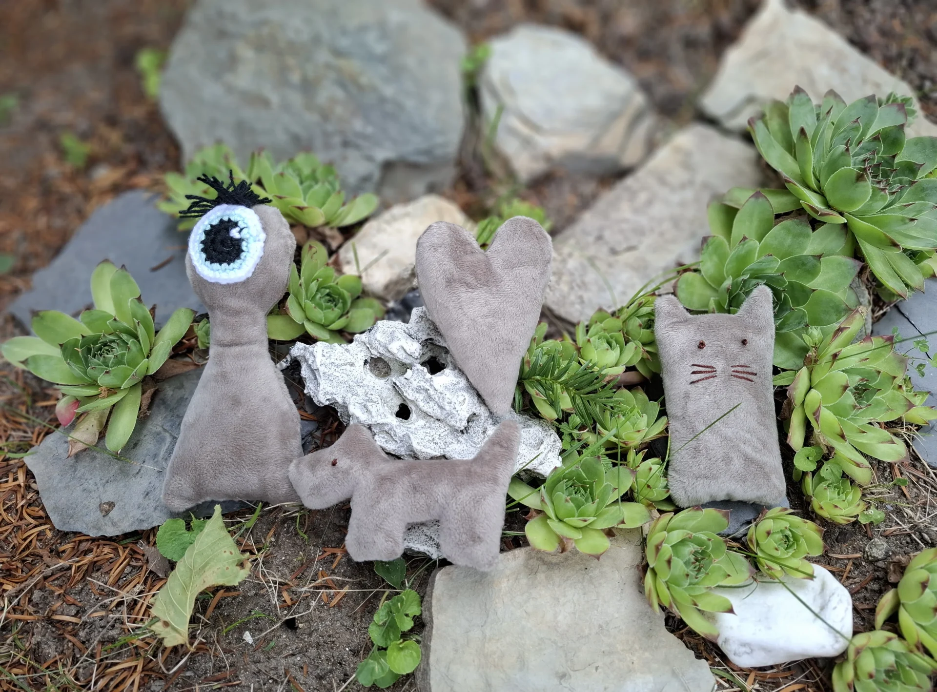 Antistresoví mojkáčikovia z odrezkov